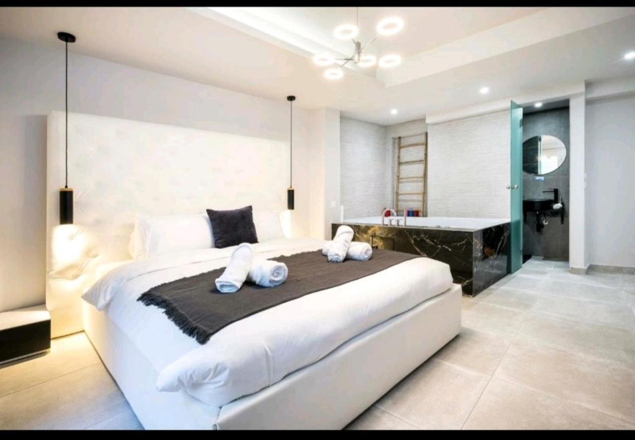 Romantic Jacuzzi Apartment Atény Exteriér fotografie